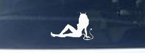 Sexy Mudflap Devil Girl