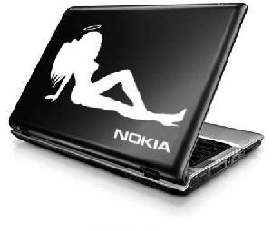 Sexy Angel Mudflap Girl