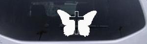 Butterfly With Cross