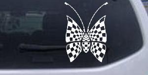 Race Flag Butterfly