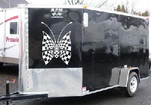 Race Flag Butterfly