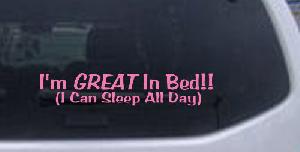 Great In Bed