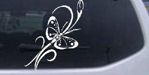 Butterfly with flower