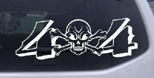 Skull And Cross Bones 4X4