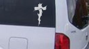 Tribal Thorn Cross