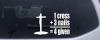1 Cross + 3 Nails