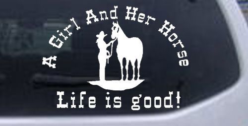 A Cowgirl And her Horse