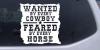 Wanted By Cowboys Feared By Horses