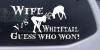 Wife VS Whitetail Hunting Decal
