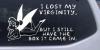 Funny Pixie I lost My Virginity Decal