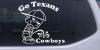 Go Texans Pee On Cowboys Decal