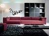 60s Style Swirl Wave Wall Decal