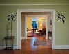 Thick Swirl With Dots Wall Decal
