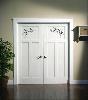 Floral Vine Corner Swirl Wall Decal