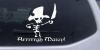 Cute Pirate Arrrrrgh Matey! Decal