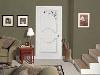 Floral Vine Inside Corner Swirl Wall Decal