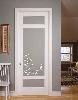 Flower Vine Corner Swirl Wall Decal