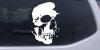 Skull Shadowed Side Decal