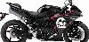 Skull Front View Decal