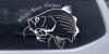White Bass Slayer Fishing Decal