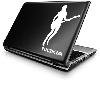 Guitar Player Silhouette Decal