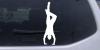 Dancer Hand Stand Decal