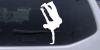 Dancer One Hand Stand Decal