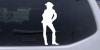 Cowgirl Decal