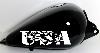 Flaming Eagle Head USA Decal