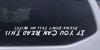 If You Can Read This Off Road Decal