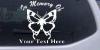 In Memory Of Butterfly Decal
