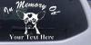 In Memory Of Chihuahua Decal