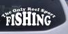 The Only Reel Sport Fishing Decal
