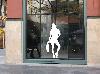 Girl Shopping Silhouette Decal
