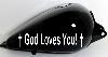 God Loves You Decal