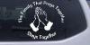 The Family That Prays Together Decal