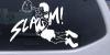 Slam Dunk Basketball Decal