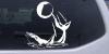 Dolphin Playing Ball Decal