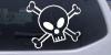 Cute Skull And Cross Bones Decal 