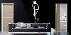 Musician Line Art Decal