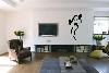 Jazz Man With Saxophone Decal