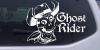 Ghost Rider Cowboy Skull Decal
