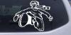 Snowboard Rider Decal