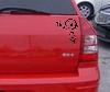 Inside Corner Swirl Decal