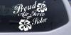 Proud Air Force Sister Hibiscus Flowers
