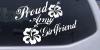 Proud Army Girlfriend Hibiscus Flowers