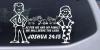 Stick Family JOSHUA 24:15 Decal