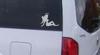 Sexy Mud Flap Women with Halo