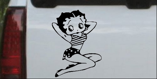 Betty Boop Arms Up