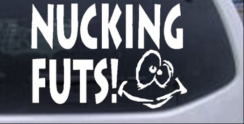 Nucking Futs! Other car-window-decals-stickers